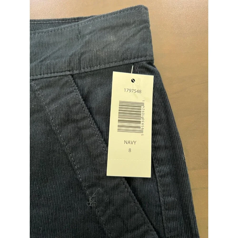 Weatherproof Navy Wide Leg Pants - Picture 5 of 10